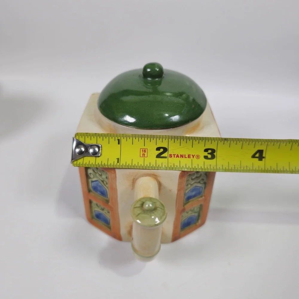1982 House of Katayama Set Of 3 New Mini Teapots, Creamer, Japan Mini House